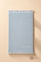 Father's Day Special My Dear Dad Written Velur Prayer Rug - Baby Blue - 2