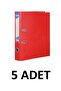 5 Narrow Plastic Folders A4 Folders