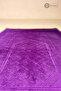 Plush Prayer Mat Non-Slip Base Ultra Soft Velvet Textured Luxury Prayer Mat |   Purple - 4