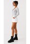 Long Sleeve Zippered Camisole Women's T-Shirt - 3
