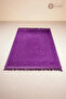 Plush Prayer Mat Non-Slip Base Ultra Soft Velvet Textured Luxury Prayer Mat |   Purple - 6