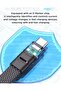 كابل USB-C قصير، تصميم مسطح بطول 20 سم/8 بوصة مع شحن سريع بقدرة 240 واط، نقل بيانات بسرعة 40 جيجابت في الثانية وفيديو بدقة 8K - 6