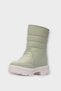 Cold and Water Resistant Velcro Children's Boots Green - 3