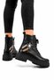 Zippered Star Accessory Cold and Water Resistant Girls' Boots Black - 3