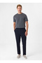 Navy Blue Men's Slim Fit Trousers B35S34010