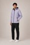 Men's Stone Color, Detachable Hood, Water and Wind Resistant, Zippered, Raincoat Jacket - 5