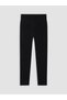 Lcw Kids Black Girls' Ribbed Leggings