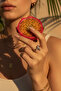 Adjustable Hummingbird Bird Figured Stylish Gray Steel Ring - 2