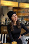 Embossed Patterned Women's Beret - 3
