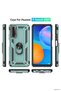 Zngzrmll P Smart 2021 Case Sofia Ringed Silicone Cover (192919) - Green - 3