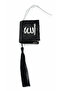 Black Crystal Stone Quran Design Car Rearview Mirror Ornament