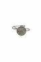 Stylish and Modern Adjustable Steel Ring, Sun Pattern Open Model Women's Ring