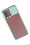Zngzrmll Galaxy A03S Case Palm Frosted Camera Sliding Silicone (191825) - Turquoise - 2