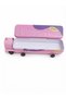 Studi Cute Princess and Cat Figured Train-Shaped Metal Pen Holder and Storage Box with Multiplication Table (P