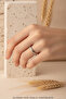 Minimalist Round Detailed Steel Ring - Modern Design for Everyday Elegance - 4