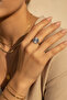 Stylish and Modern Adjustable Steel Ring, Sun Pattern Open Model Women's Ring - 3