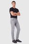 Men's Slim Fit Lycra Gray Jeans – Soft Textured Stretch Jeans 2600816 - 3