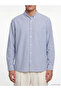 Lcw Vision Indigo Regular Fit Striped Men's Shirt - 3