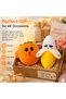 Cute Fruit Plush Toy Collection for Kids – Soft Stuffed Toys 2PC SET with Adorable Expressions, Huggable Cushion Design, Lightweight Baby Toy, Decorative Room Plushie, Birthday Gift for Girls & Boys - 4