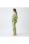 Women's Green Floral Top & Pants Set - 6