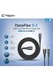 كيبل شحن USB نوع ايه الى USB-C بطول 1 م NANOFLEX-Si-C شحن سريع 65W بهيكل متين مضفر من الألومنيوم، سر - 3