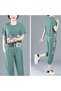 Women's Green Top & Shorts Set - 6