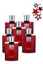 6 قطع عطر كلوب هيل ريد للرجال 100 مل