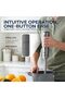 خلاط غمر يدوي قوي 1000 واط 4 في 1 من روني، خلاط غمر 9 سرعات متعدد الاغراض بيد من الستانلس ستيل، وعاء - 5