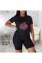 Women's Graphic T-Shirt & Shorts Set