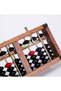Anti-Skid Educational Mathematical 17 Digit Rod Wooden Abacus Soroban Chinese Counting Tool - 3