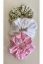 Elastic Hair Clips 6-Piece Set for Women in Mixed Colors Elastic Bun Clips - 3