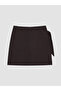 Nevavm Wrap-Around 100% Linen Mini Skirt - 5