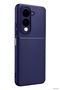 Zngzrmll Vivo Y29S Auto Focus Carbon Cover (201433) - Navy Blue - 3
