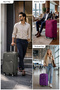 Prestige Premium Nylon Expandable 3PCS Set (20/24/28 Inch) Luggage, Soft Material, Lightweight, Combination Lock - 8