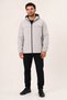 Men's Stone, Nova Fabric, Hooded, Water and Wind Resistant, Seasonal Lightweight Raincoat - 4