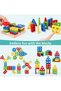 BUPY 8PCS Montessori Toys for 3 Year Old Boys Girls, Kids Wooden Toys, Baby Boy Girl Toys 3-6 Year Old, Preschool Educational Learning Toy for Kids Ages 3 4 5 6+, Birthday Gifts - 2