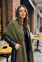 Unisex Scarf with Twisted Knit Detail - 3