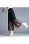 Women's Floral Wide-Leg Trousers - 2