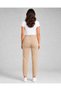 Farah Women's Beige Lycra High Waist Mom Jean - 3