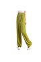 Women's Lime Green Wide-Leg Trousers - 5