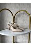 Simple 7 cm Skin Leather High Heels