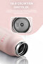 Fika Rento Leak-Proof Screw Cap Wide Mouth Easy-To-Carry Steel Thermos 600 ml - Pink - 6