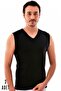 Tutku-Men's Black 3-Piece Tutku V-Neck Cotton Undershirt 0401