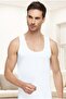 Pack of 3 Men's Undershirt with Straps Combed Cotton 100% Cotton