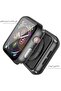 Misxi جراب مع شاشة حماية لـ Apple Watch SE3/SE2/SE/Series 6/5/4 40 مم - 3