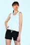 Tutku-White Tutku Women's Wide Strap Tank Top