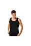 6-Piece Men's Athlete (rambo) Ribbed Undershirt Color: black