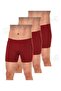 109 Men's Modal Boxer Bordo 3 Pieces - 2