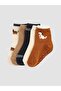 Patterned Baby Boy Socks 5-Pack (W6)