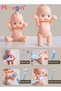 65 Pieces Pink Kids Doctor Kit Pretend Play Toys with Working Stethoscope and Coat Carry Cas - 4